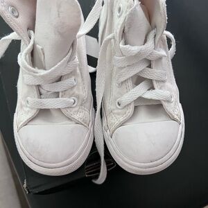 Converse high top shoe